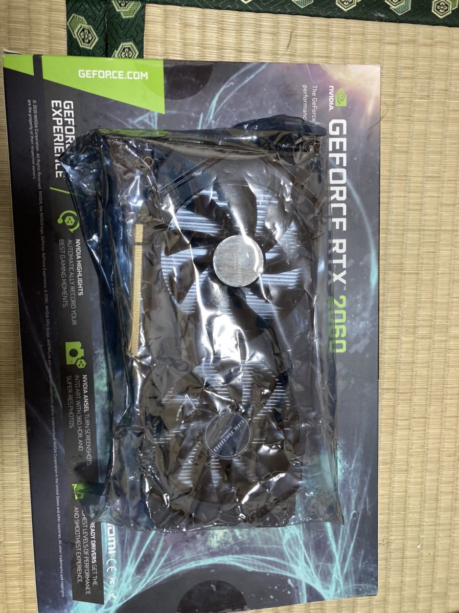 玄人志向 GeForce RTX2060 6GB GG-RTX2060-E6GB/DF2 玄人志向 GeForce