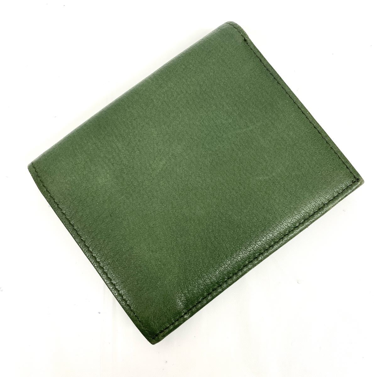 ○[1円スタート]KENZO ケンゾー○二つ折り財布/サイフ/レザー/ユニ 