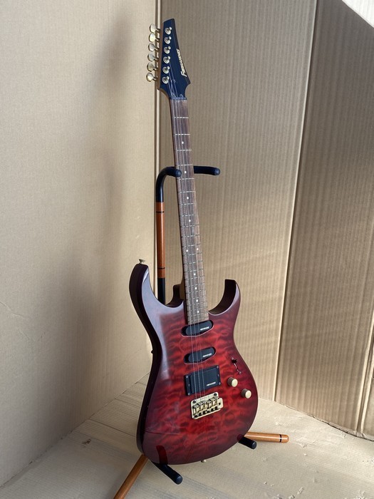 フェルナンデス FGZ ギター、スタンド付き （Fernandes FGZ-400 エレキ  