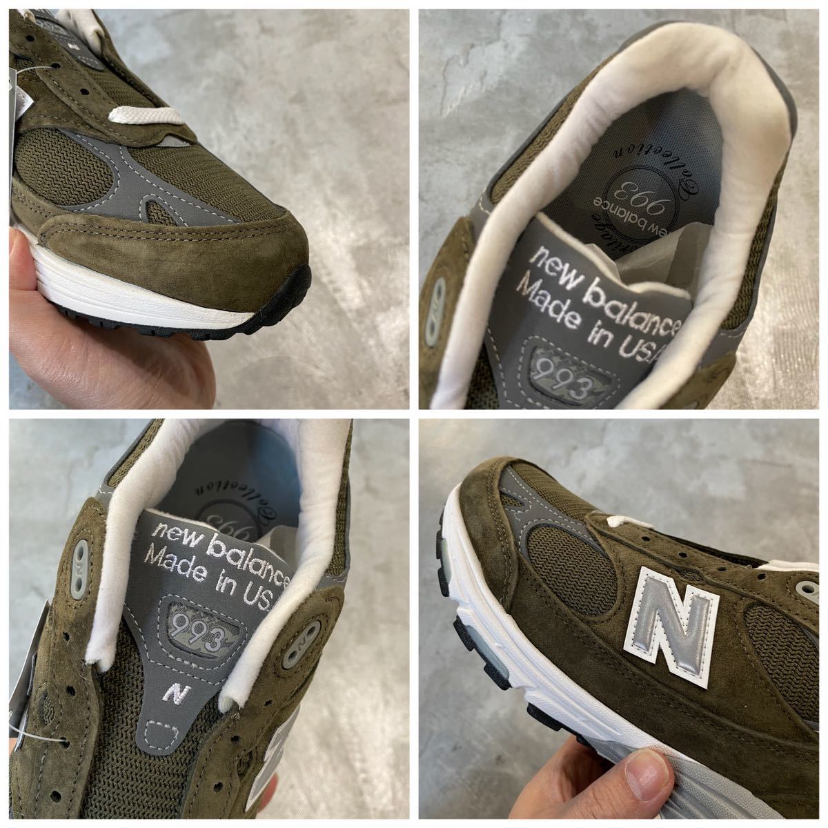 未使用 New Balance MR993MG MR 993 MG 廃盤 ニューバランス 