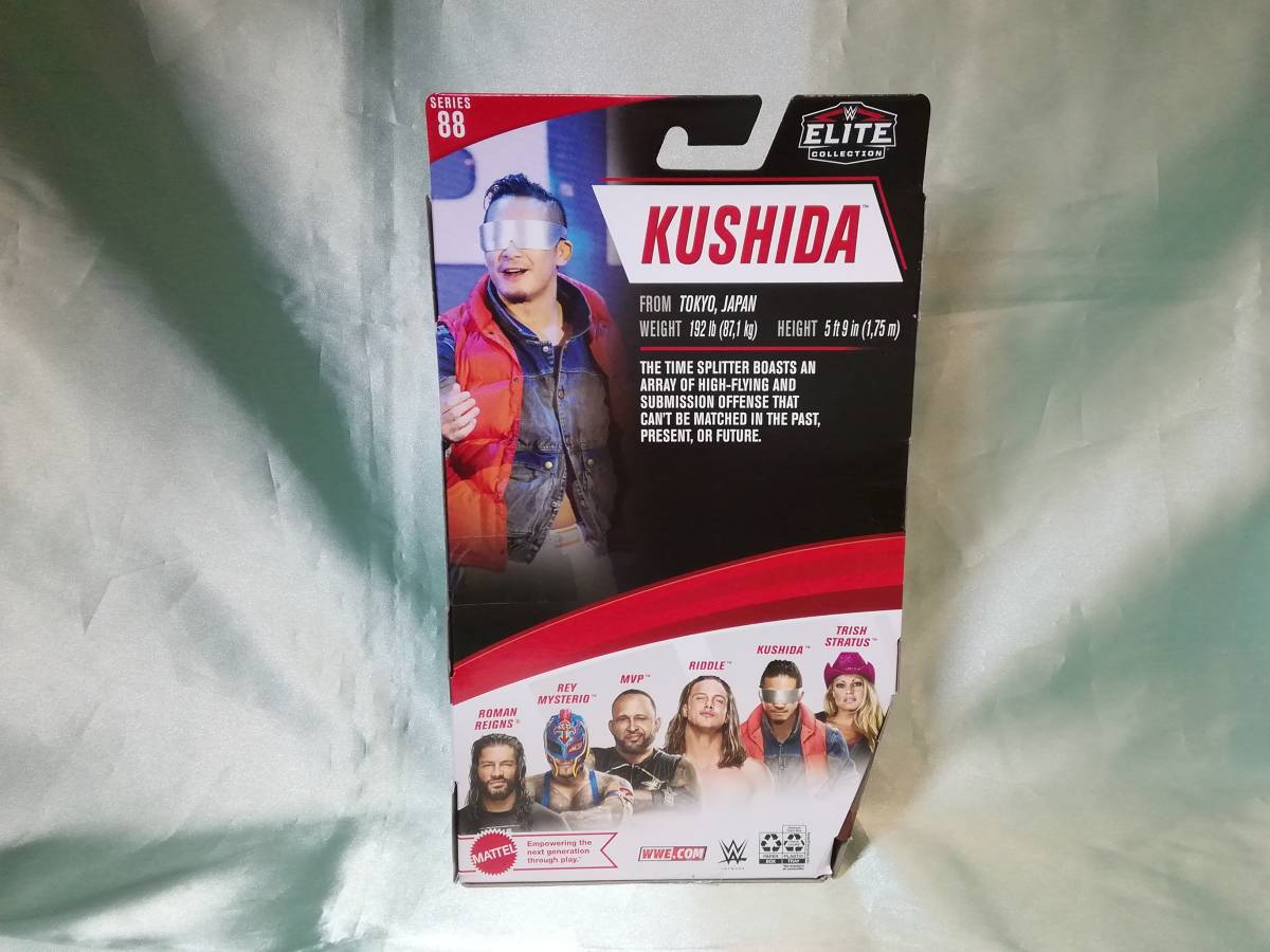 WWE Kushida Elite 0 Action Wrestling Collection Figure - Series – Mattel! by Toy Mattel KUSHIDA