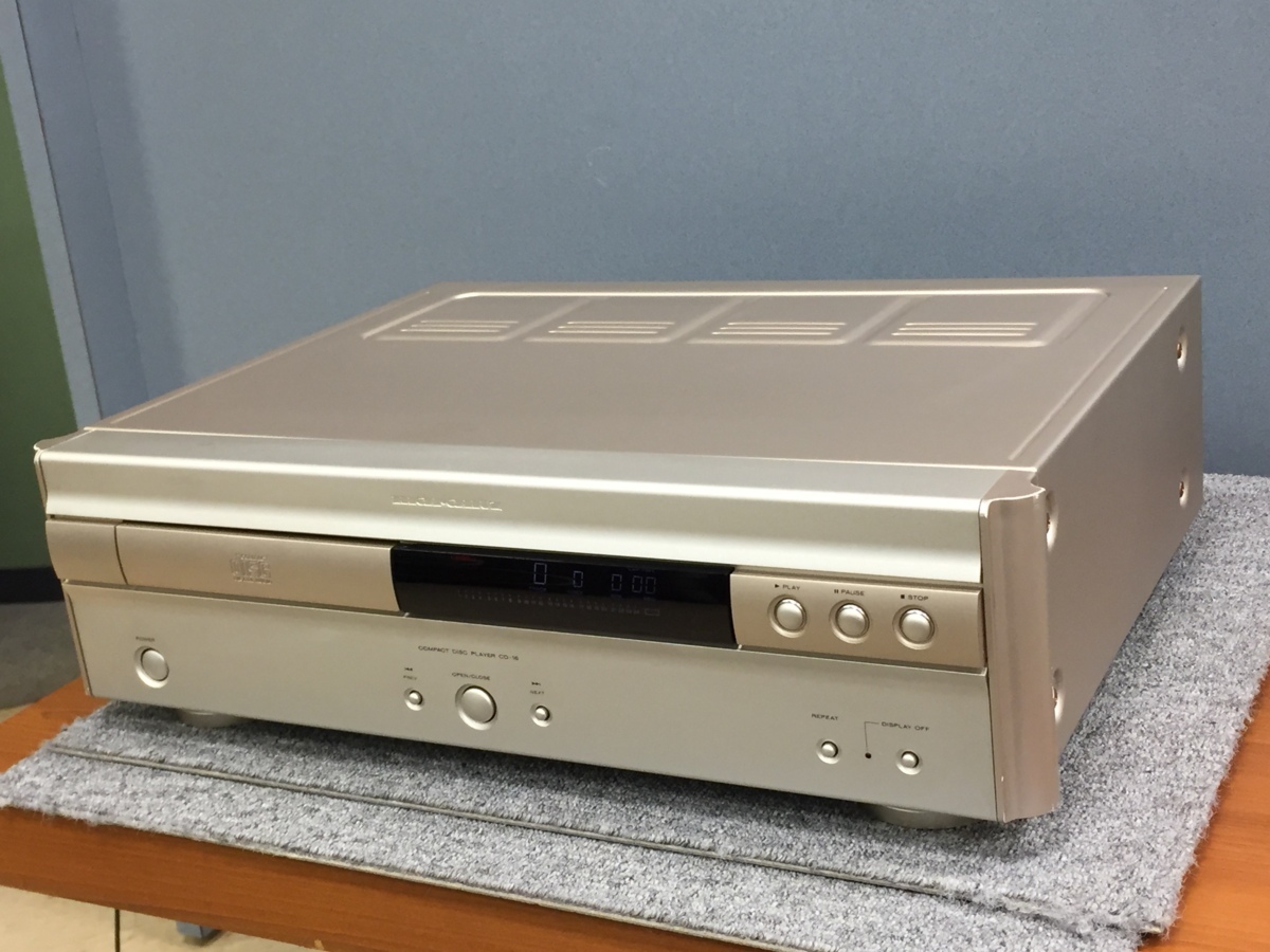 動作品 Marantz マランツ CD-16F へたくそ CDプレーヤー