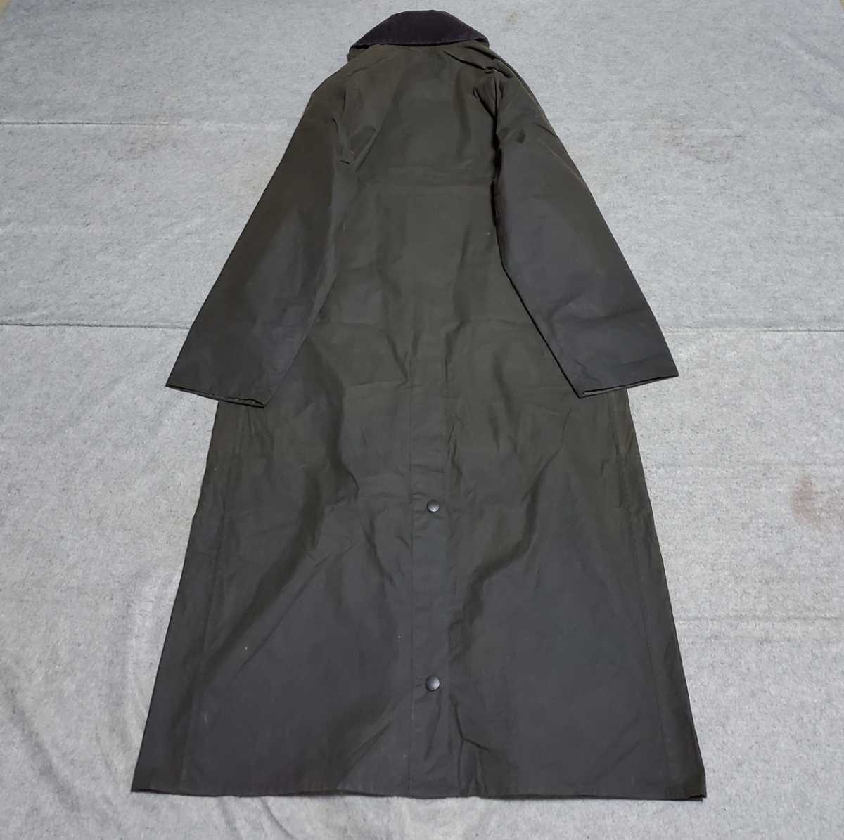 希少色 オリーブ 38 バブアー BARBOUR coat BURGHLEY バーレイ ソル 