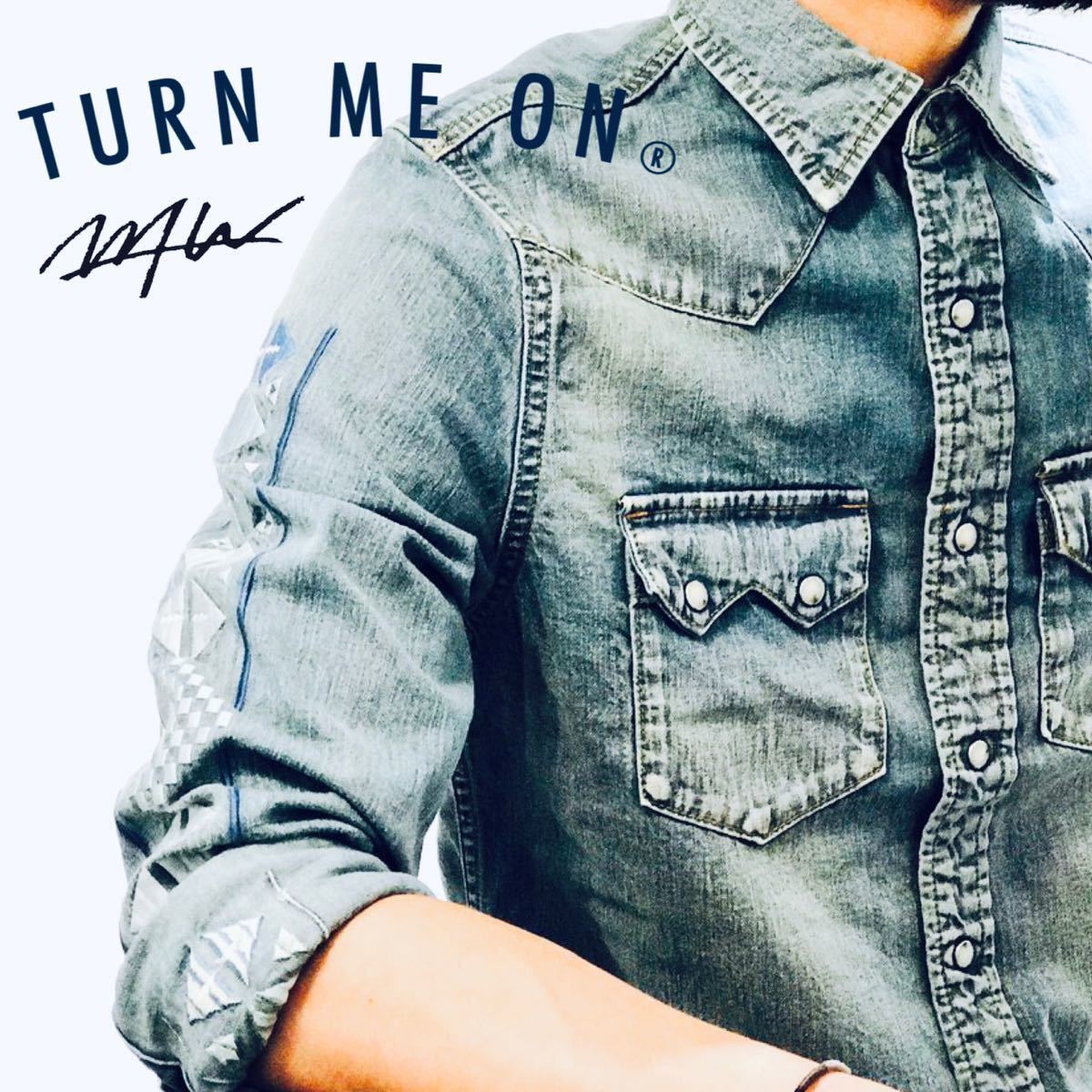 WTW×TURN ME ON ウエスタンデニムシャツ 刺繍 デニムシャツ デニム刺繍