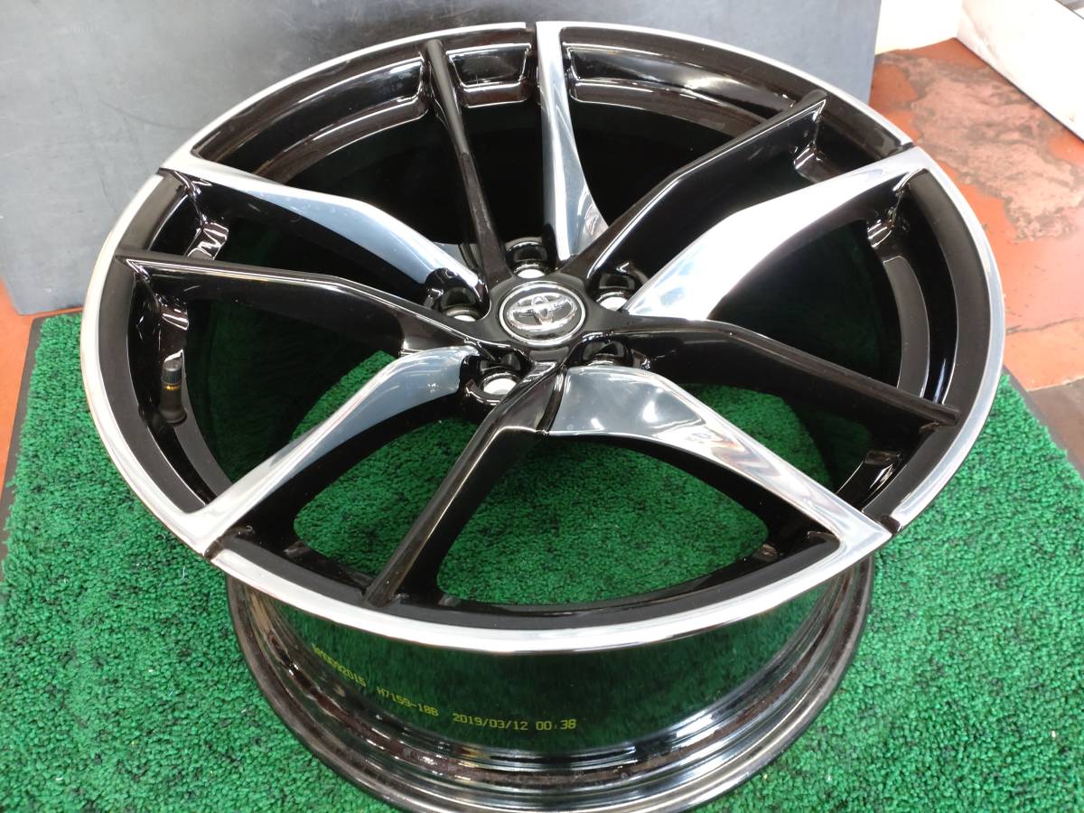中古 送料無料 90スープラ 純正ホイール4本セット フロント9j×19