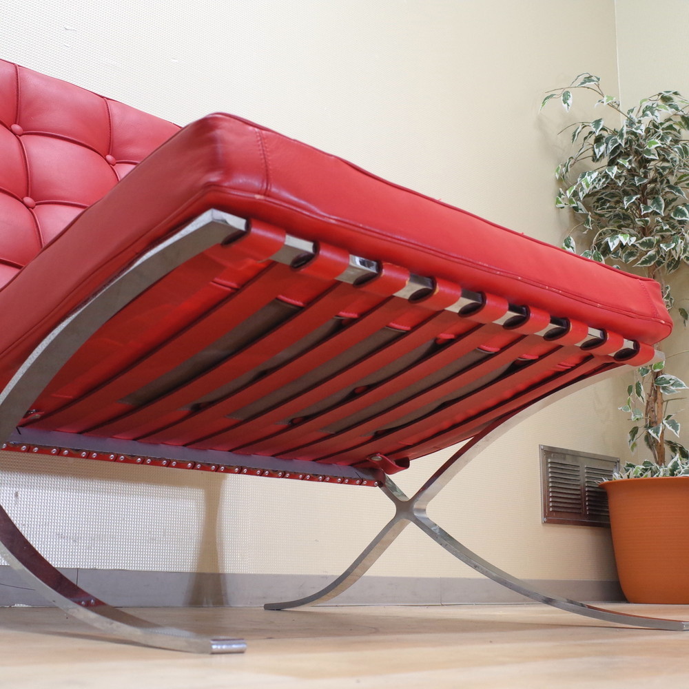 バルセロナチェア Barcelona chair リプロダクト イタリア製 本革
