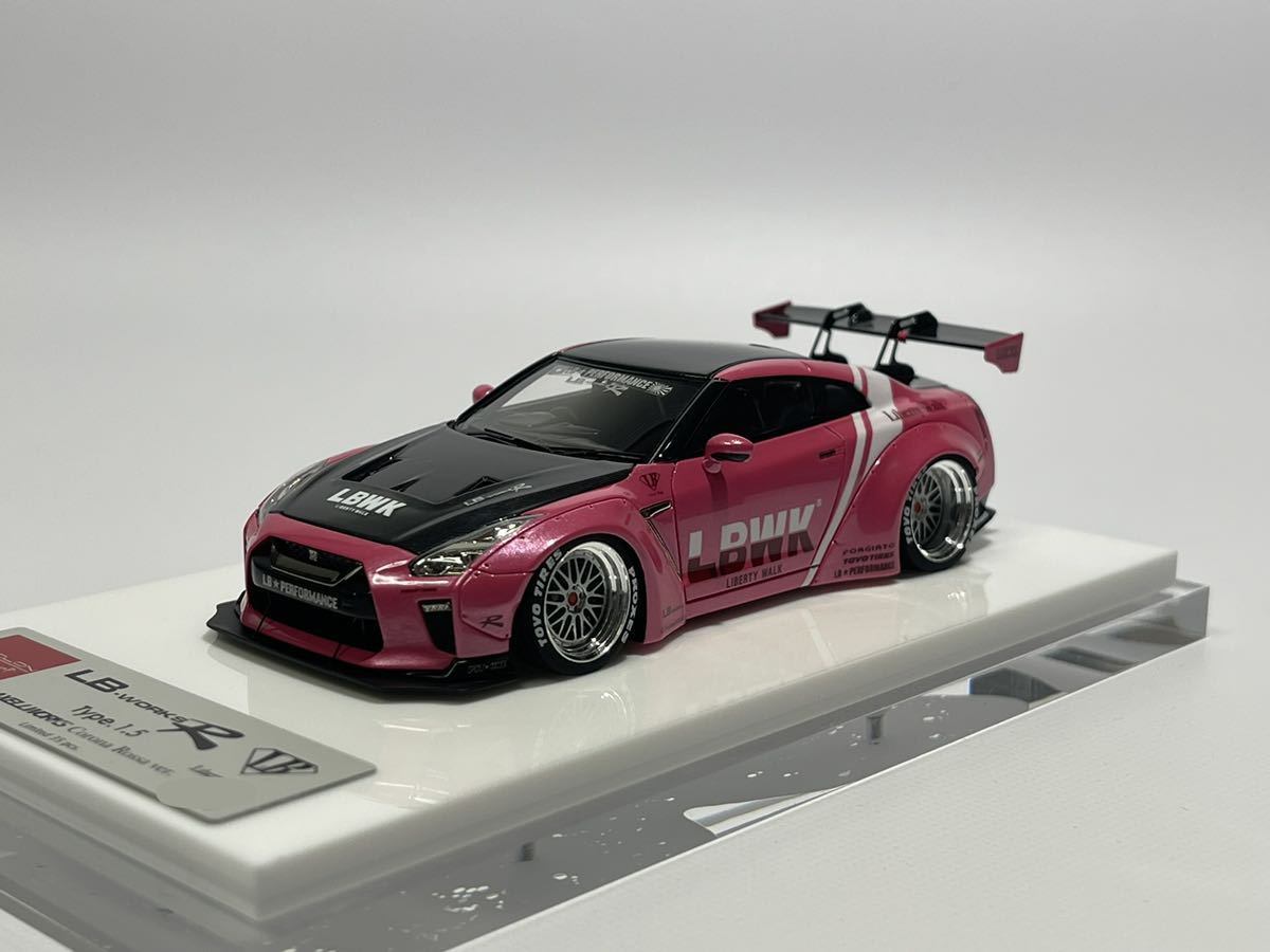1:43 - LB-WORKS NISSAN GT-R 1/43 AXELLWORKS LB WORKS R35 GT-R Type