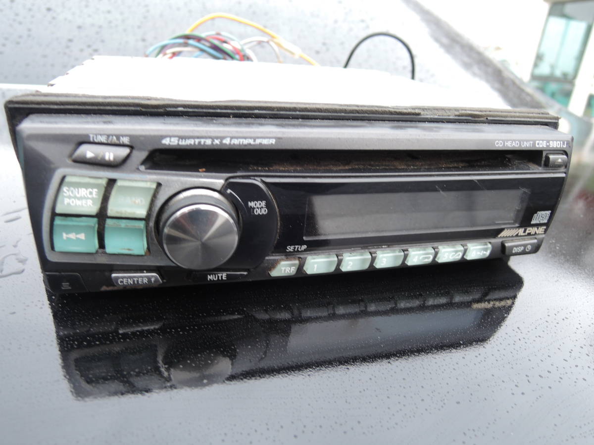 レターパックプラス５２０円発送 当時物 アルパインcdデッキ Cde 9801j 旧車 アルパイン 売買されたオークション情報 Yahooの商品情報をアーカイブ公開 オークファン Aucfan Com