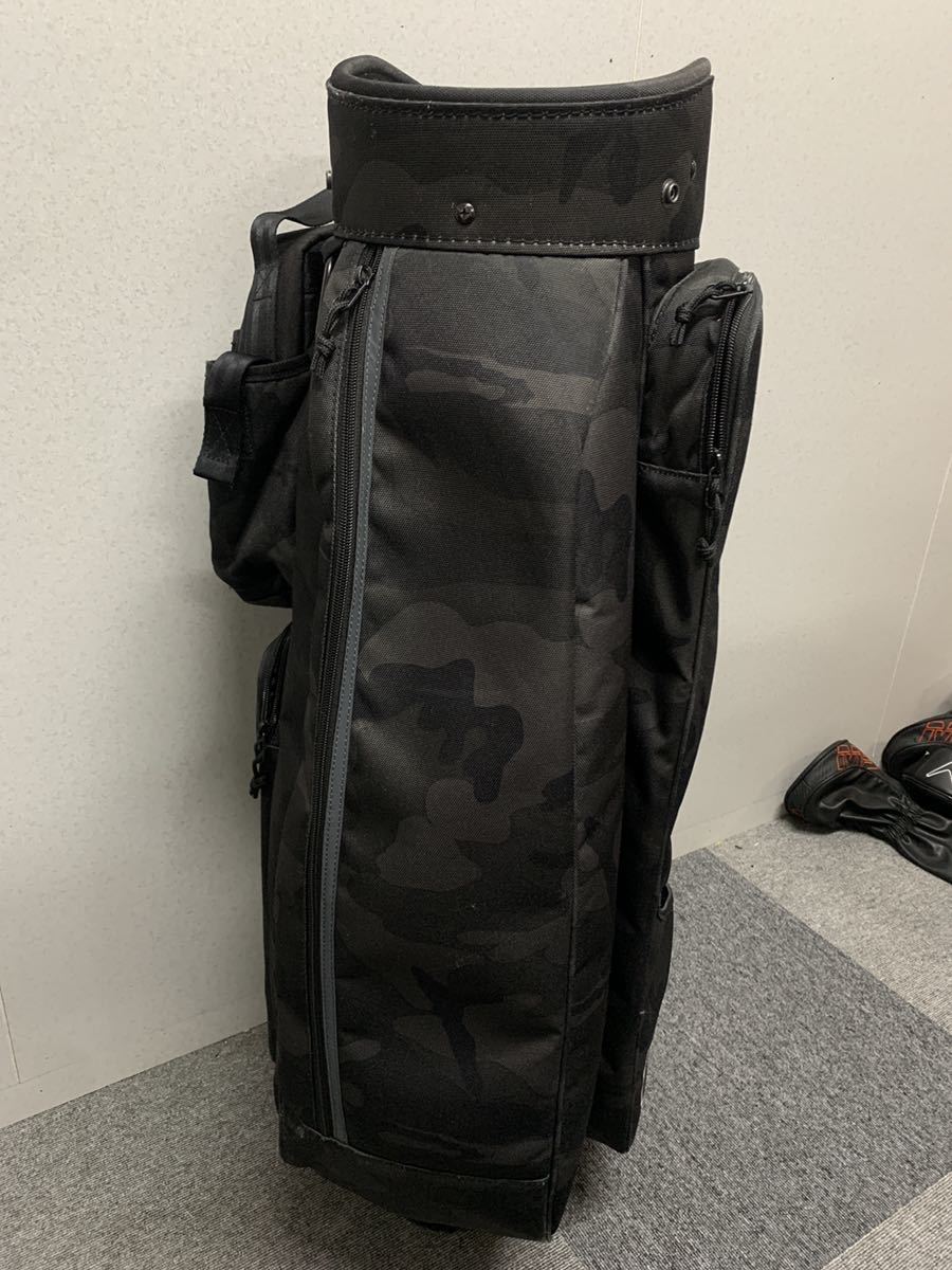 送料無料 超希少 美品 New Era Golf Cart Caddie Bag 迷彩 カモフラ柄