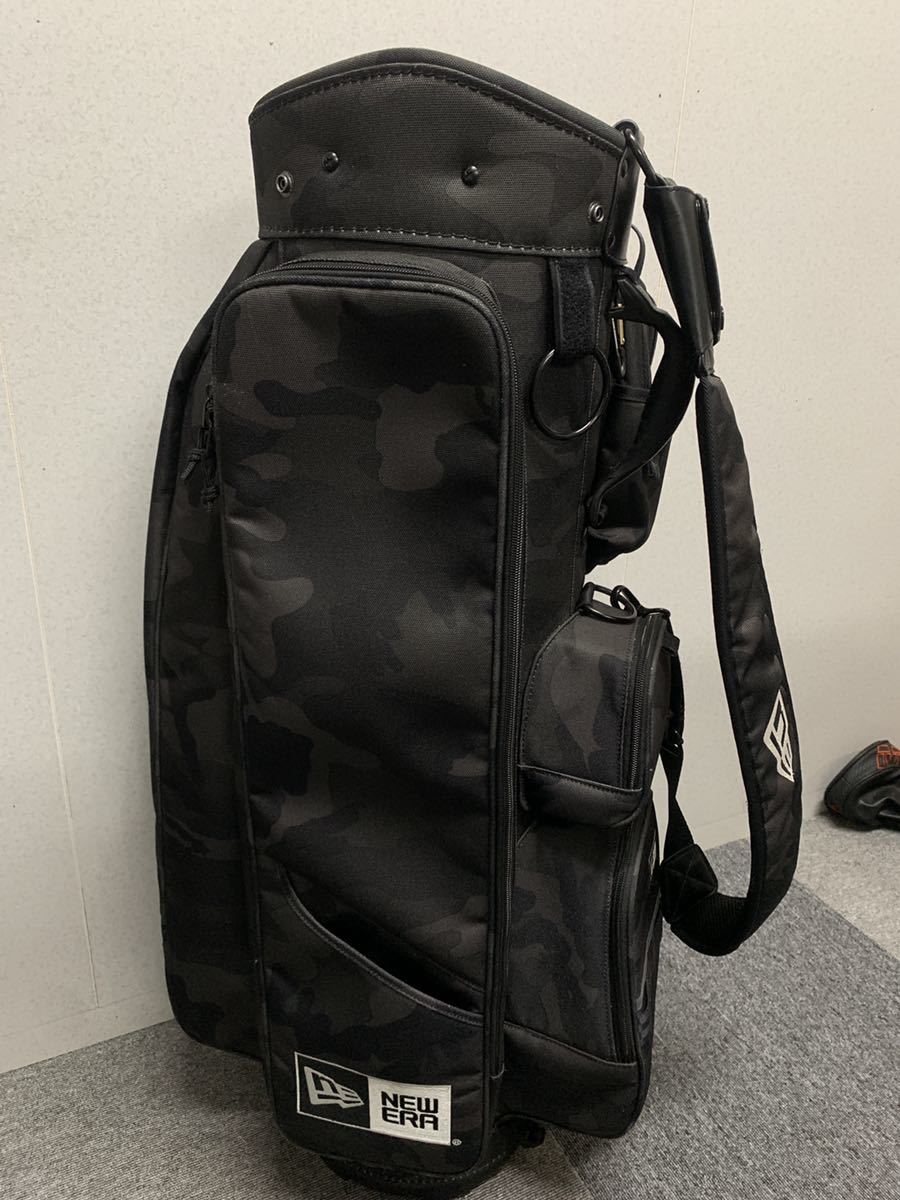 送料無料 超希少 美品 New Era Golf Cart Caddie Bag 迷彩 カモフラ柄