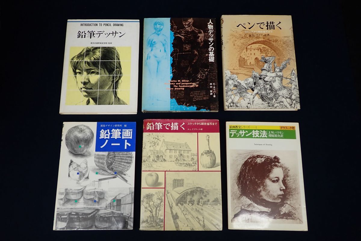 本598 鉛筆 ペン 人物 動物等 デッサン技法本 6冊まとめて グラフィック社 視覚デザイン マール社 スケッチ 美術 繊細描写 消費税0円 技法書 売買されたオークション情報 Yahooの商品情報をアーカイブ公開 オークファン Aucfan Com