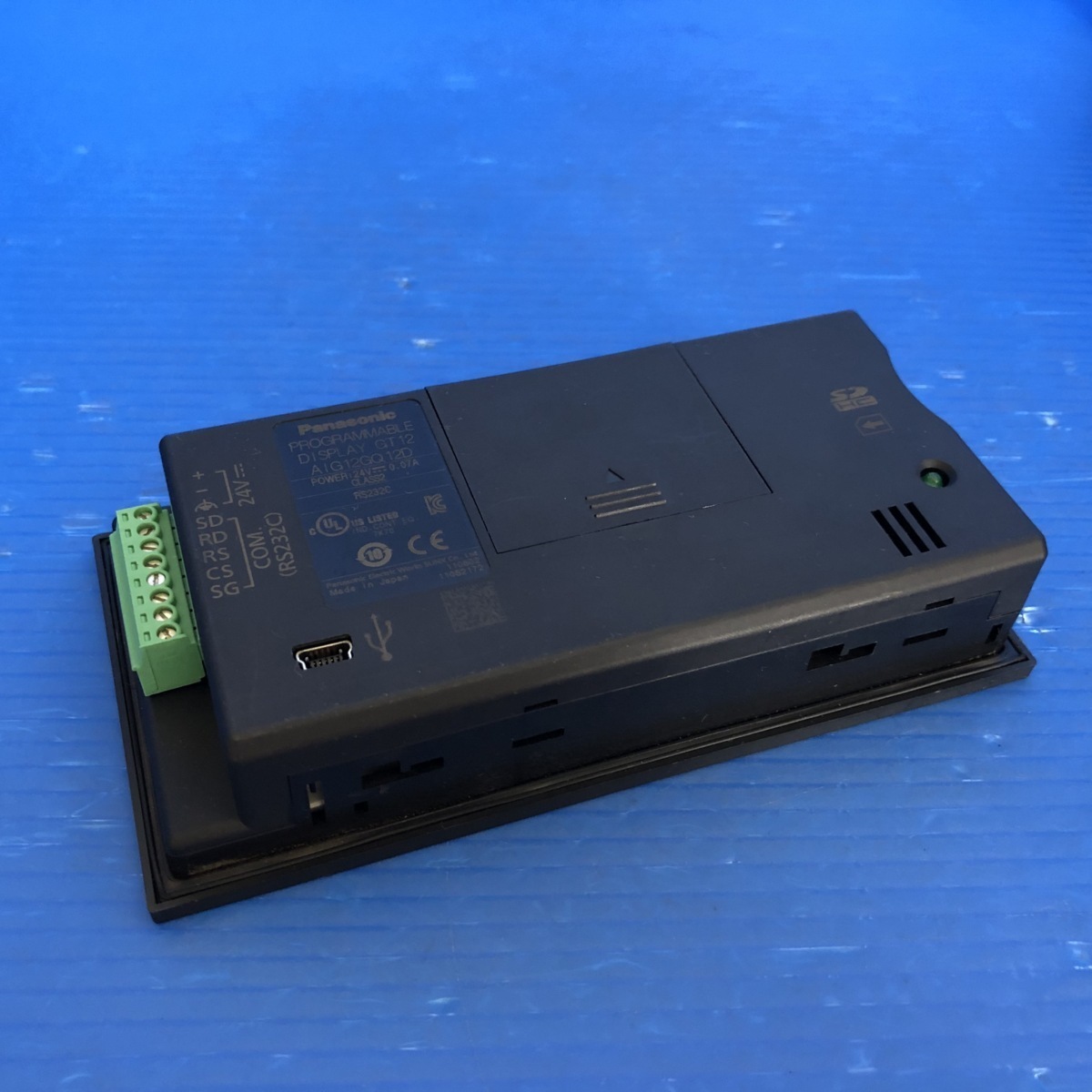 Panasonic 小型プログラマブル表示器 PROGRAMMABLE DISPLAY GT12 