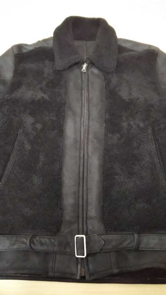 JIL SANDER ジルサンダー ムートン レザー ジャケット グリズリー 熊  