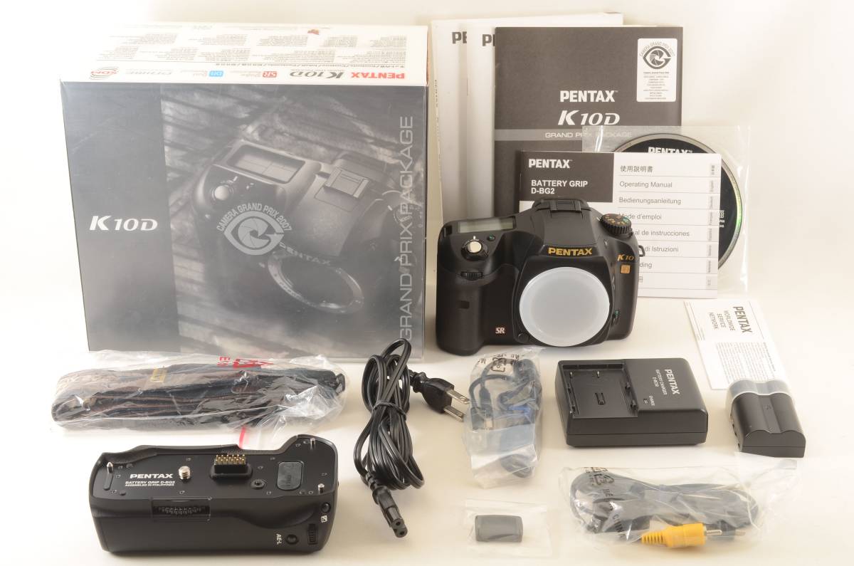 K10D PENTAX グランプリパッケージ ペンタックス ボディ ☆美品 