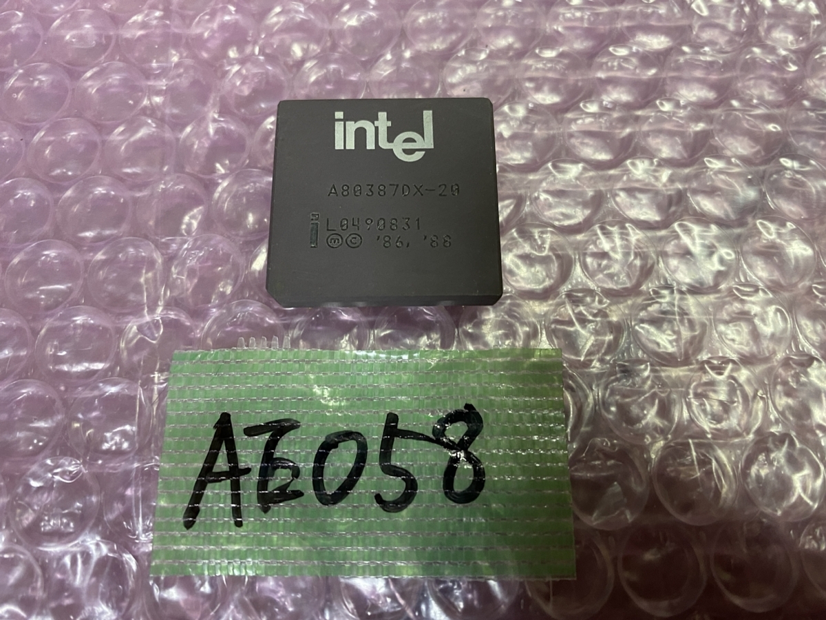 A80387DX-20 intel - Intel Yahoo!オークション 0 Vintage eBay | 1 2