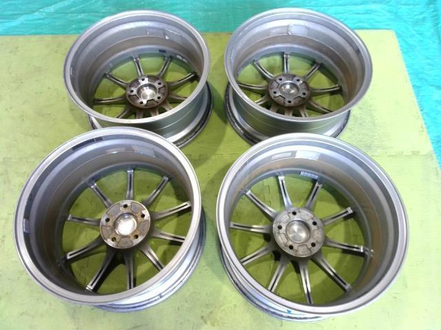 ○社外 YOKOHAMA ADVAN Racing アドバン RS 軽量 アルミホイール 18