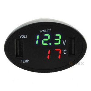 7324 シガーソケット 温度計 電圧計 Usb 充電ポート バッテリーチェッカー 12v車用 バッテリー スマホ Iphone Android グリーン レッド その他 売買されたオークション情報 Yahooの商品情報をアーカイブ公開 オークファン Aucfan Com