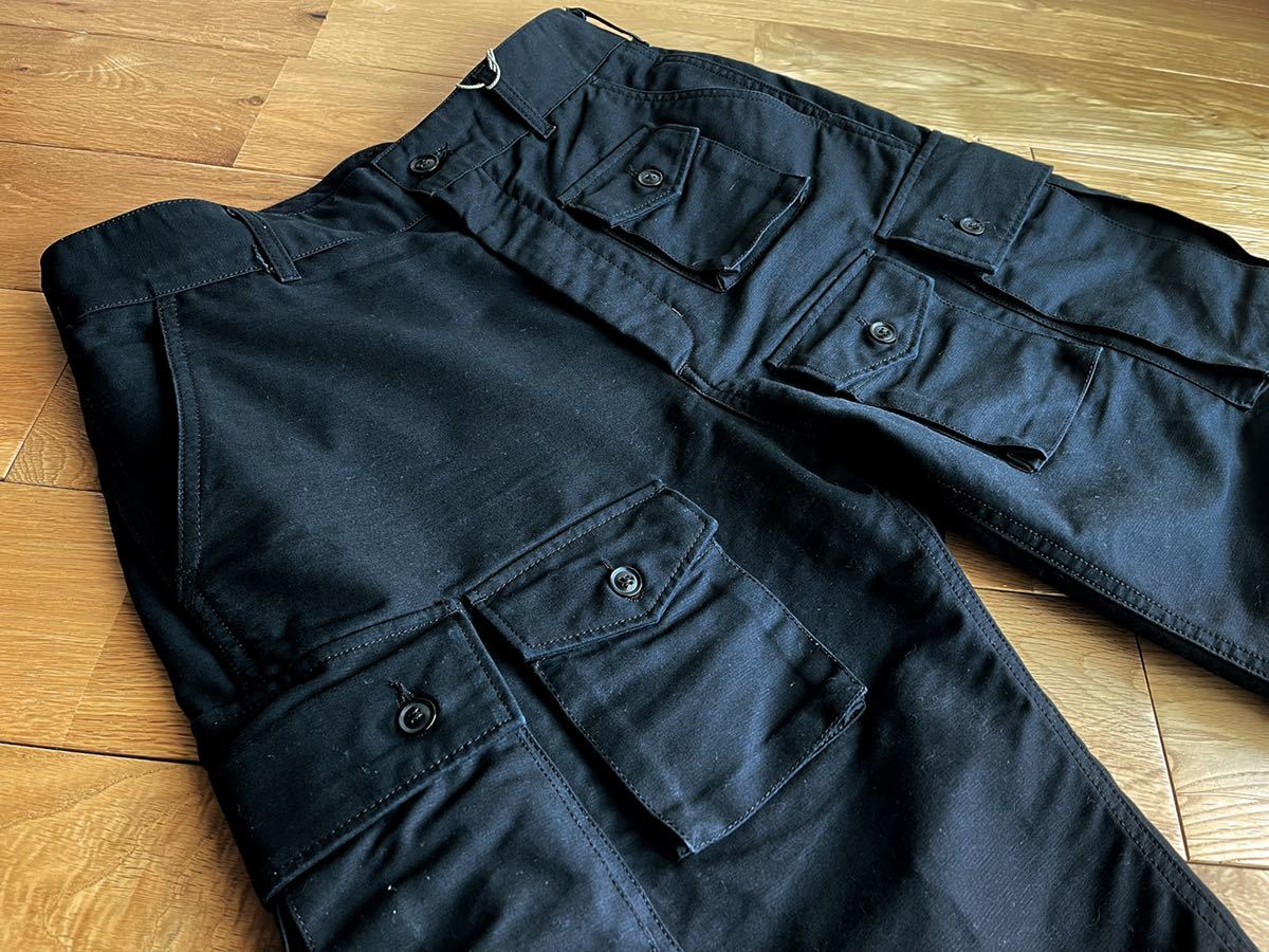 美品 2020 FW】Engineered Garments FA PANT DOUBLE CLOTH Black S