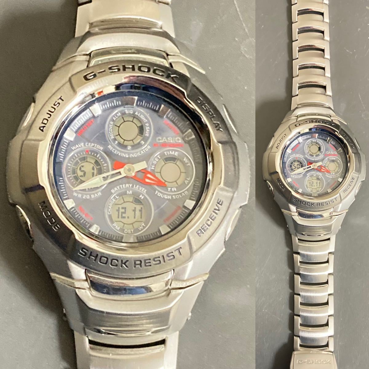 未使用極美品 箱説付 G-SHOCK GW-1200J-1AJF TheG タフソーラー 電波 