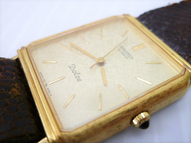 23494】☆腕時計 SEIKO Dolce セイコー ドルチェ 7731-5230 クオーツ
