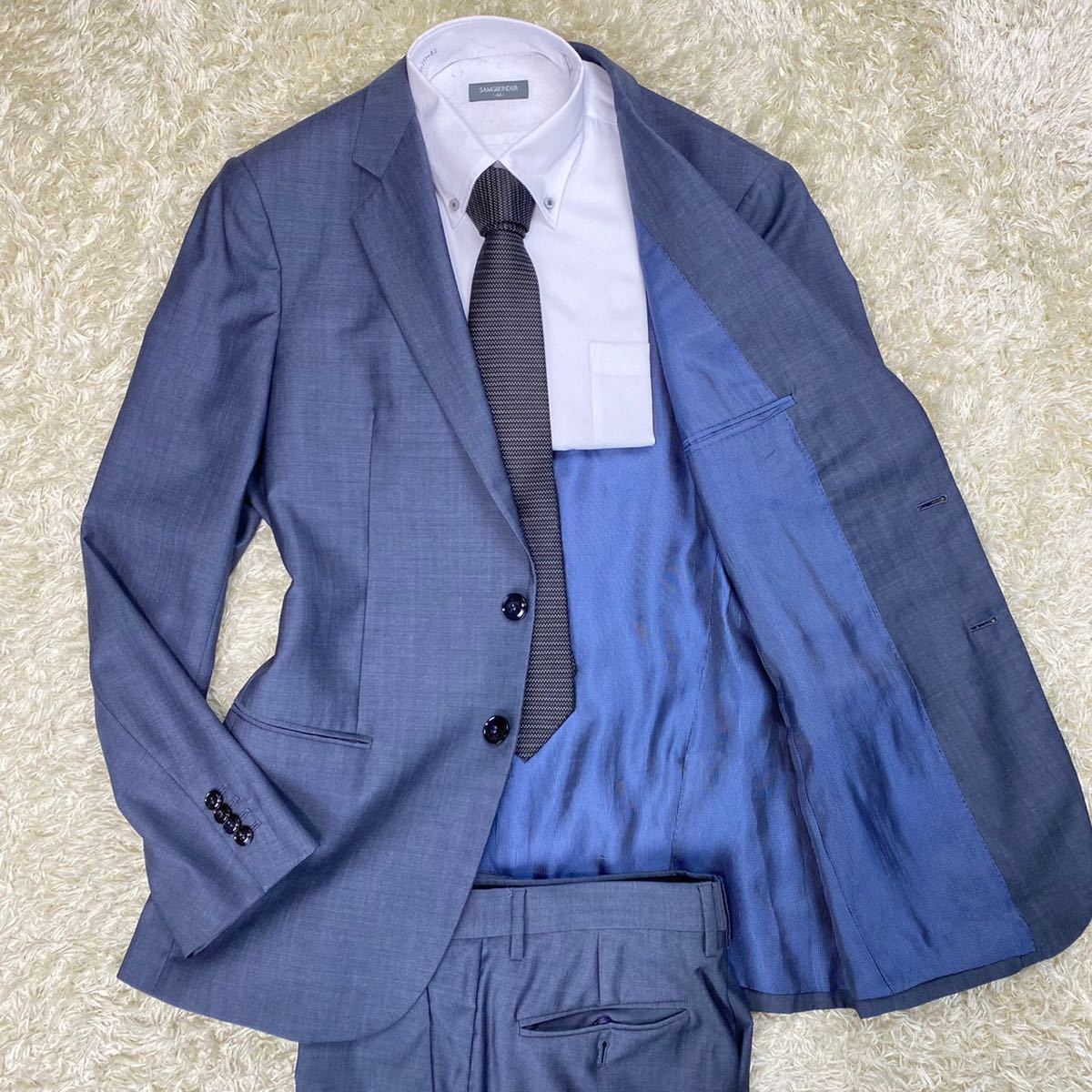 極美品✨XXXL相当 ジョルジオアルマーニ スーツ セットアップ ストライプ 極美品✨XXXL相当 ジョルジオアルマーニ スーツ セットアップ