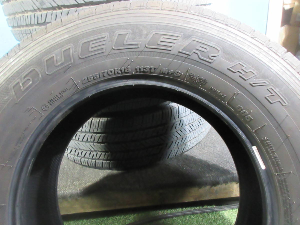 Dueler Bridgestone H&frasl;T 255&frasl;70R18 0 Tire 113T 112T II - | Truck Light 1 Season BRS006390