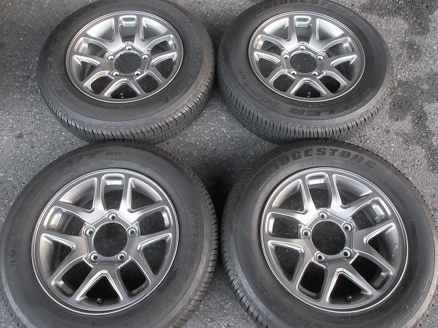 175/80R16インチ ジムニー純正アルミ スズキ純正 ジムニー純正