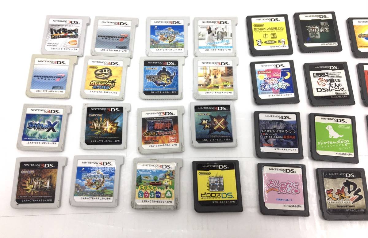 送料無料h28662 Nintendo ニンテンドー DS 3DS ソフト 48本 まとめ
