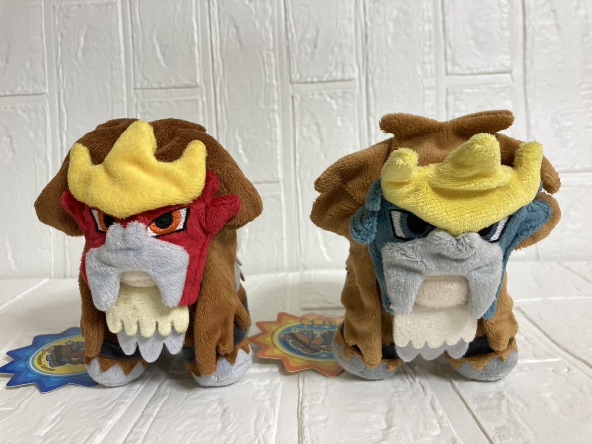 ポケモンセンター ぬいぐるみ 色違い エンテイ ライコウ スイクン