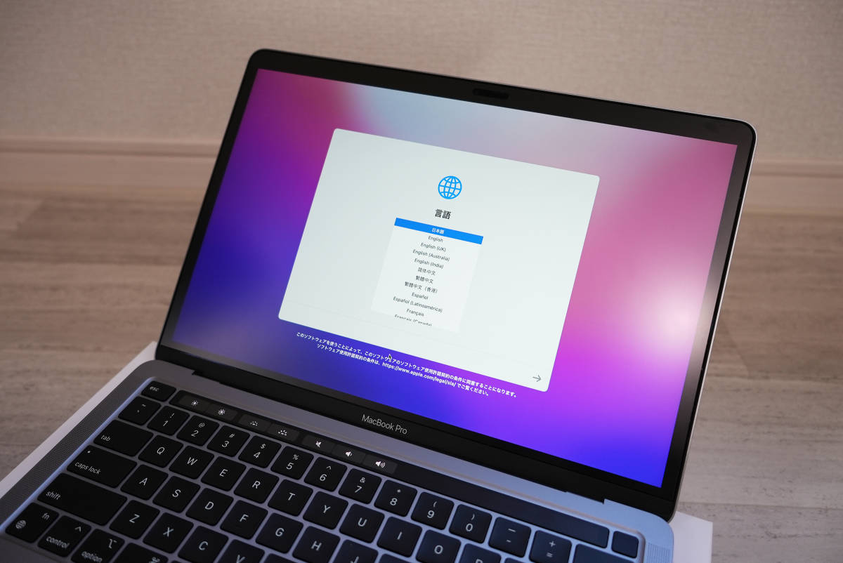 美品】Apple MacBook Pro 13インチ（M1・2020年モデル）SSD1TB/16GB/US 