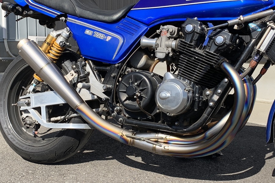 CB750F/900F用 1100Fも可 42.7パイ 手曲げクロススペンサーアップ
