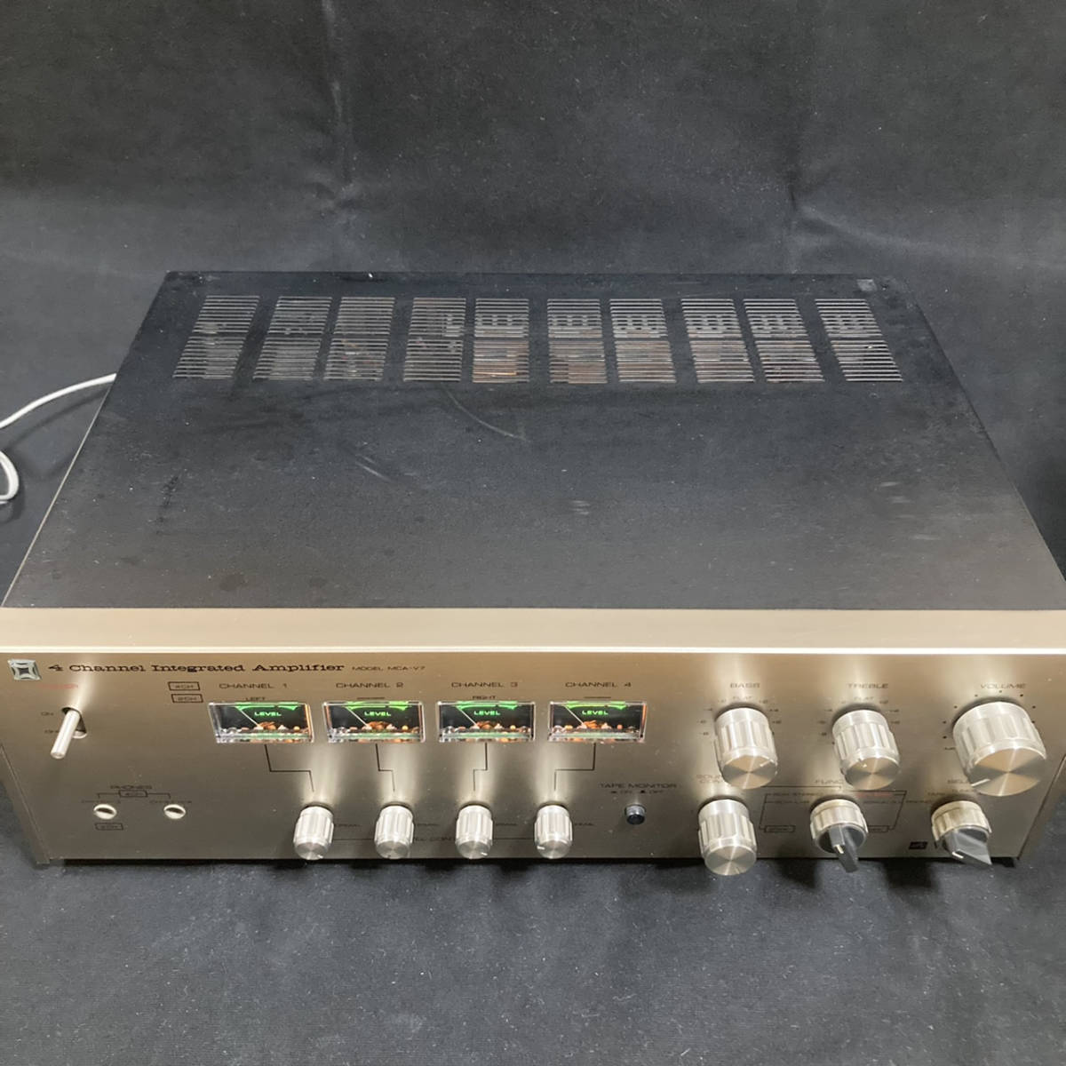 取説付き ビクター 4chプリメインアンプ MCA-V7 Integrated Amplifier