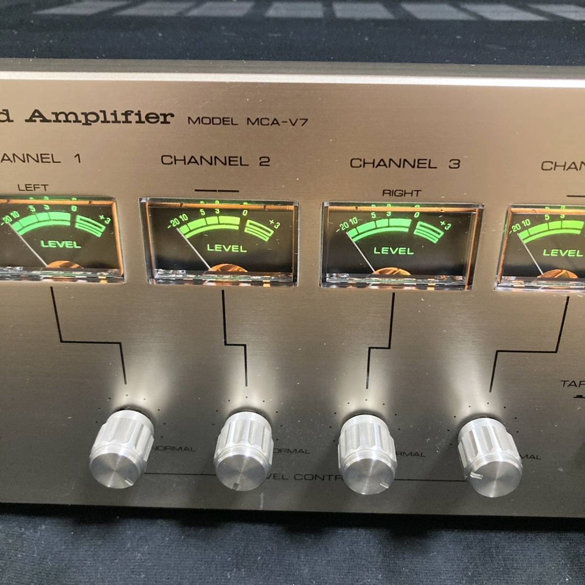 取説付き ビクター 4chプリメインアンプ MCA-V7 Integrated Amplifier