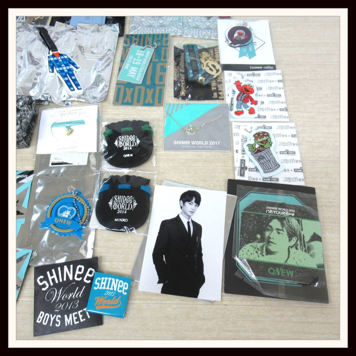 SHINee グッズセット うちわ ラゲッジタグ ポーチ エコバッグ