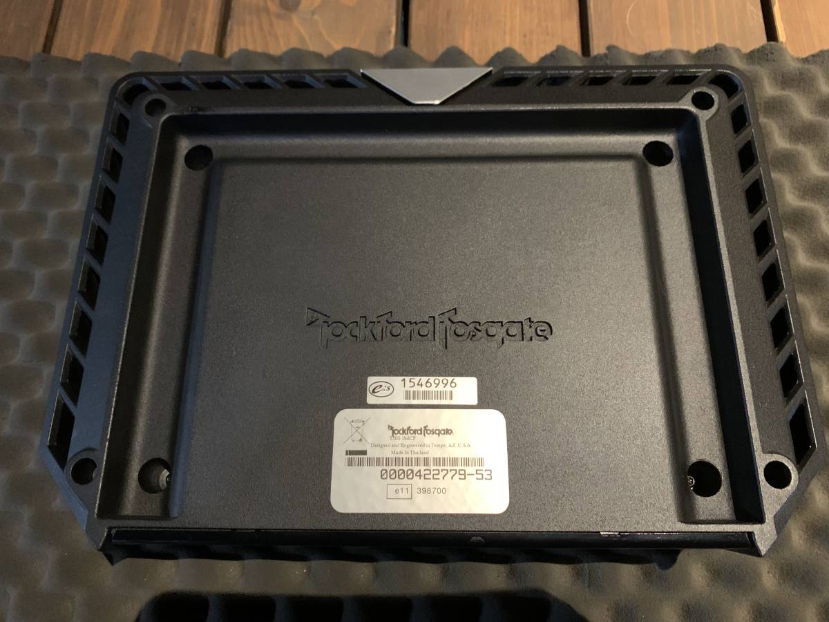 ロックフォード☆ Rockford Fosgate ☆1chパワーアンプ☆T500-1bd 