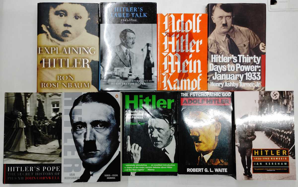 y1216-40.アドルフ・ヒトラー関連9冊まとめセット/Hitler/ナチス 