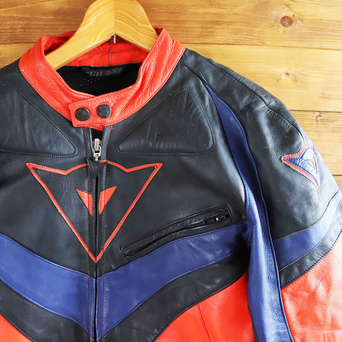 24/T7.12 DAINESE ダイネーゼ シングルライダース 本革 メンズ サイズ 