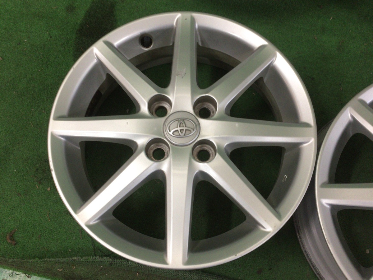 トヨタ ラクティス 純正 アルミホイール 15x5J オフセット +39 4H PCD 
