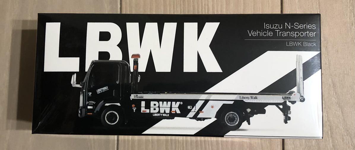 本物保証，100%新品 MINI GT 1/64 LBWK限定パッケージ Isuzu Nシリーズ 車両積載車 LBWK ブラック MGT00292-LB 右ハンドル RHD(建設車両、作業車)｜売買されたオークション情報、yahooの商品情報をアーカイブ公開 - オークフ 建設車両、作業車