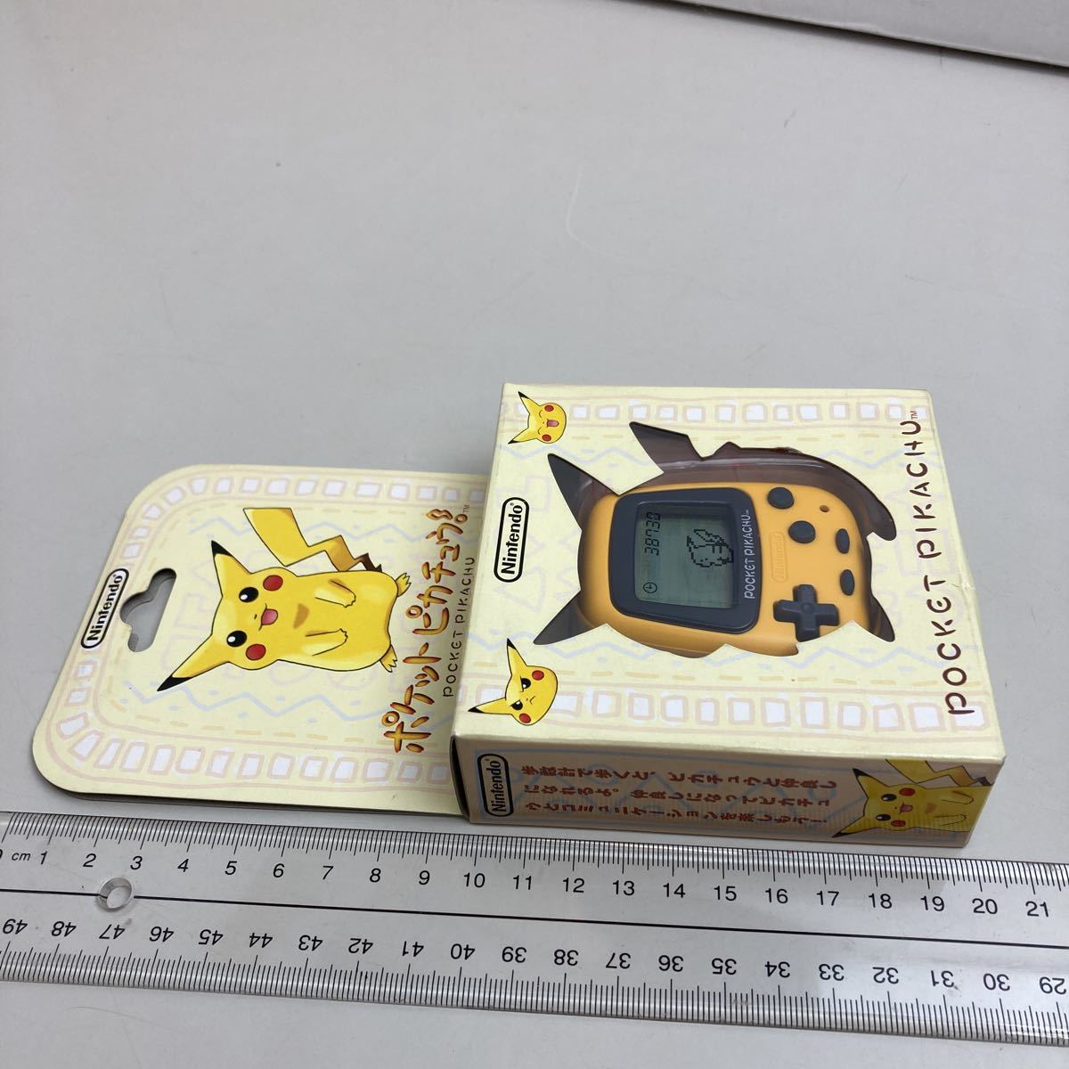 Ж ☆レア品☆未使用品☆Nintendo☆POCKET PIKACHU☆ポケットピカチュウ 