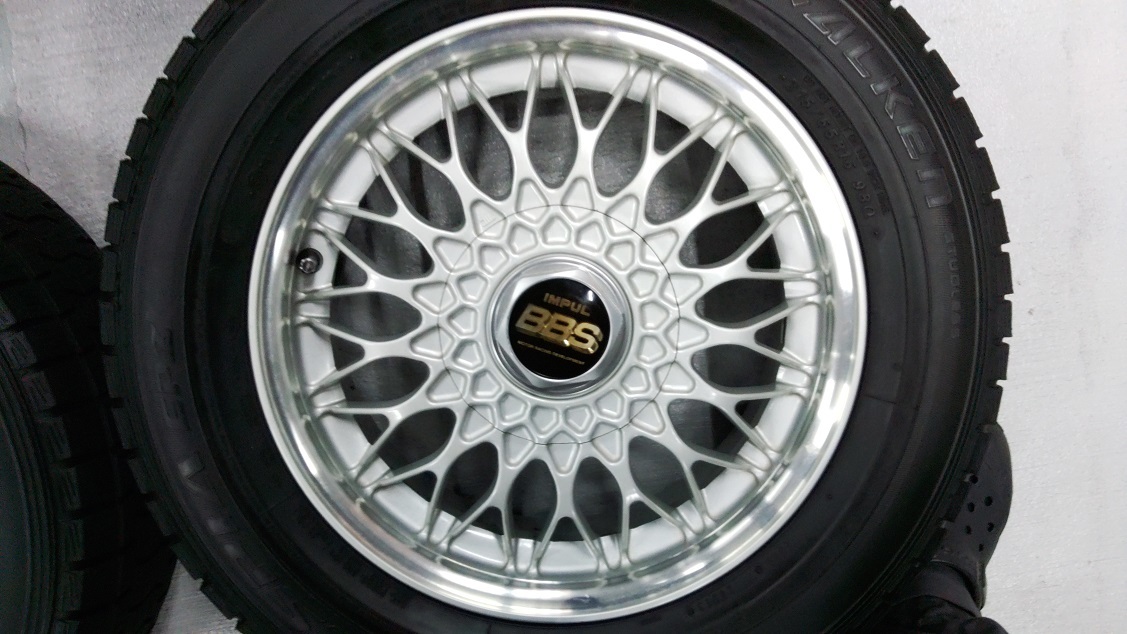 売り切り BBS NISSAN IMPUL 4本セット 5穴 114.3 オフセット＋40 6.5J 