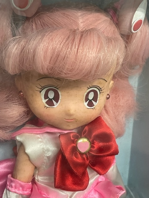 未使用品 セーラームーン なかよしちびムーン 人形 汚れあり 直接 