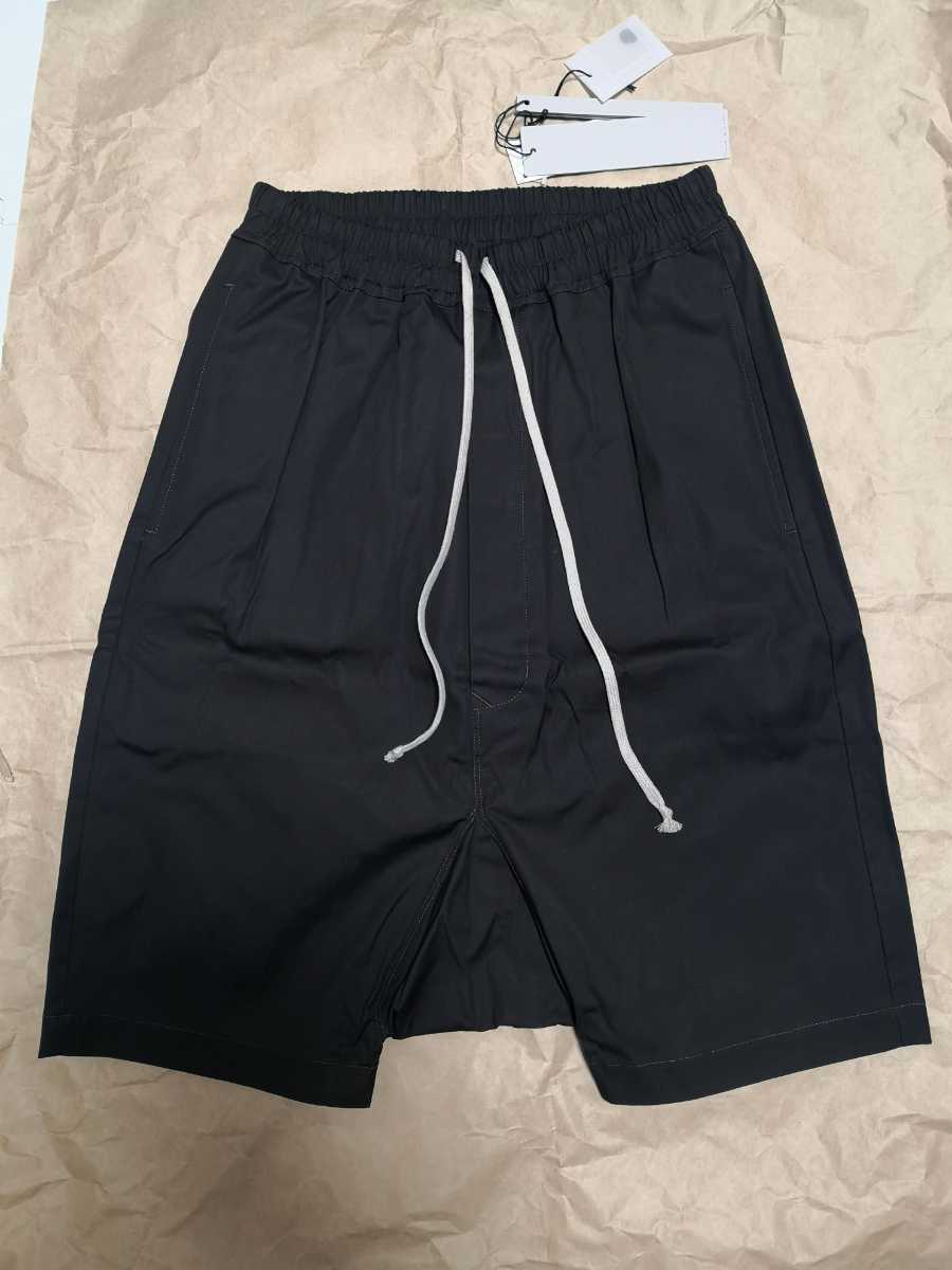 RickOwens Pods shorts サルエル RICK OWENS - 【23FW】リックズポッズ ドローストリング サルエル ショートパンツ / RICK S PODS / ブラック |  STORY