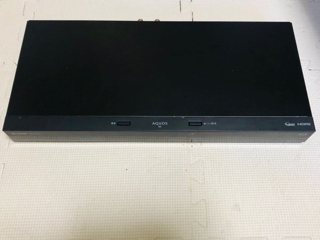 SHARP 少ない 2B-C10CW1 ブルーレイレコーダー2020年製 
