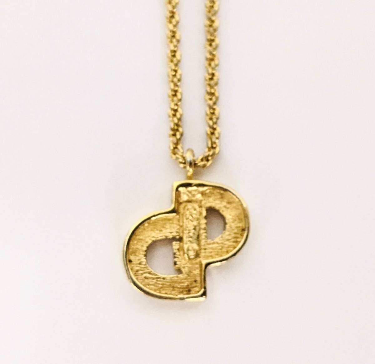 399】☆美品☆ Christian Dior クリスチャンディオール ネックレス 