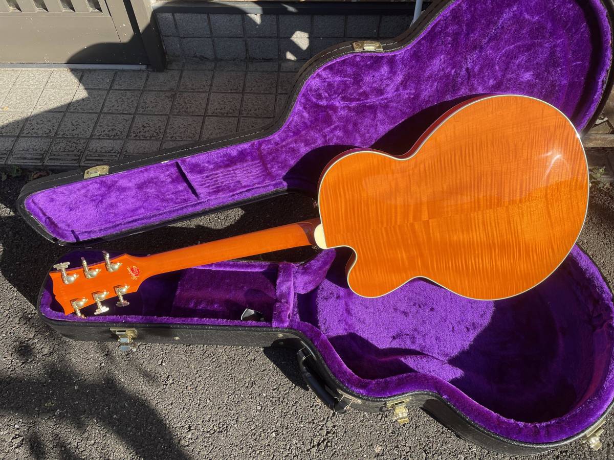 Epiphone Elitist Country Deluxe Japan Sunrise Orange Elite Gibson Chet Atkins