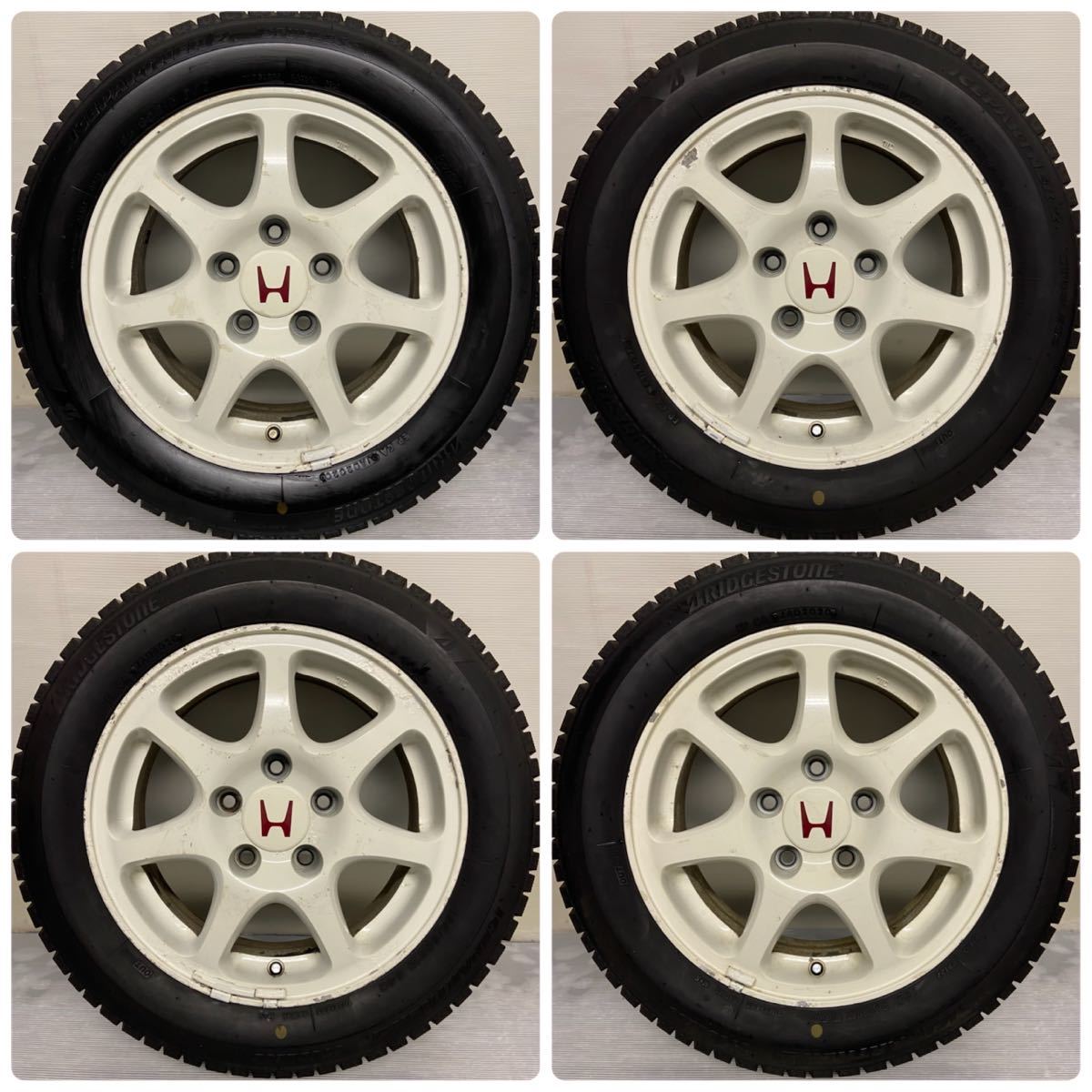 HONDA シビック タイプR純正アルミホイール 15×6JJ☆BS バリ山  