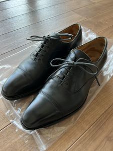 三陽山長 友之介 25cm 7 ストレートチップ ブラウン なつかしく 茶 R309