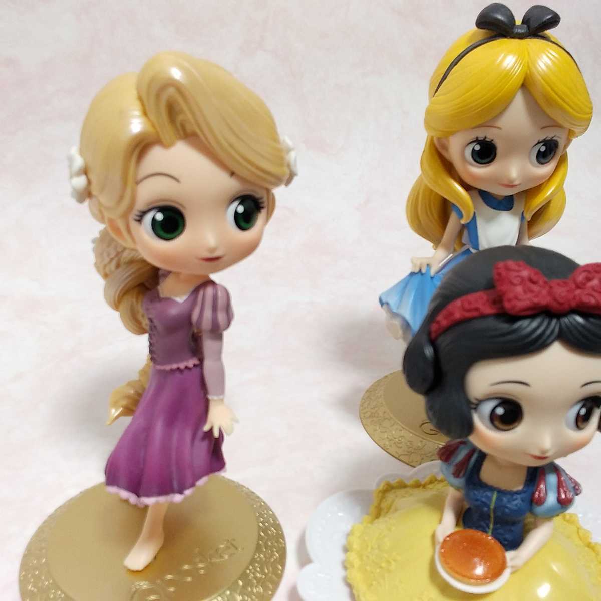 中古品】Qposket ディズニー アリス ラプンツェル 白雪姫 Disney 