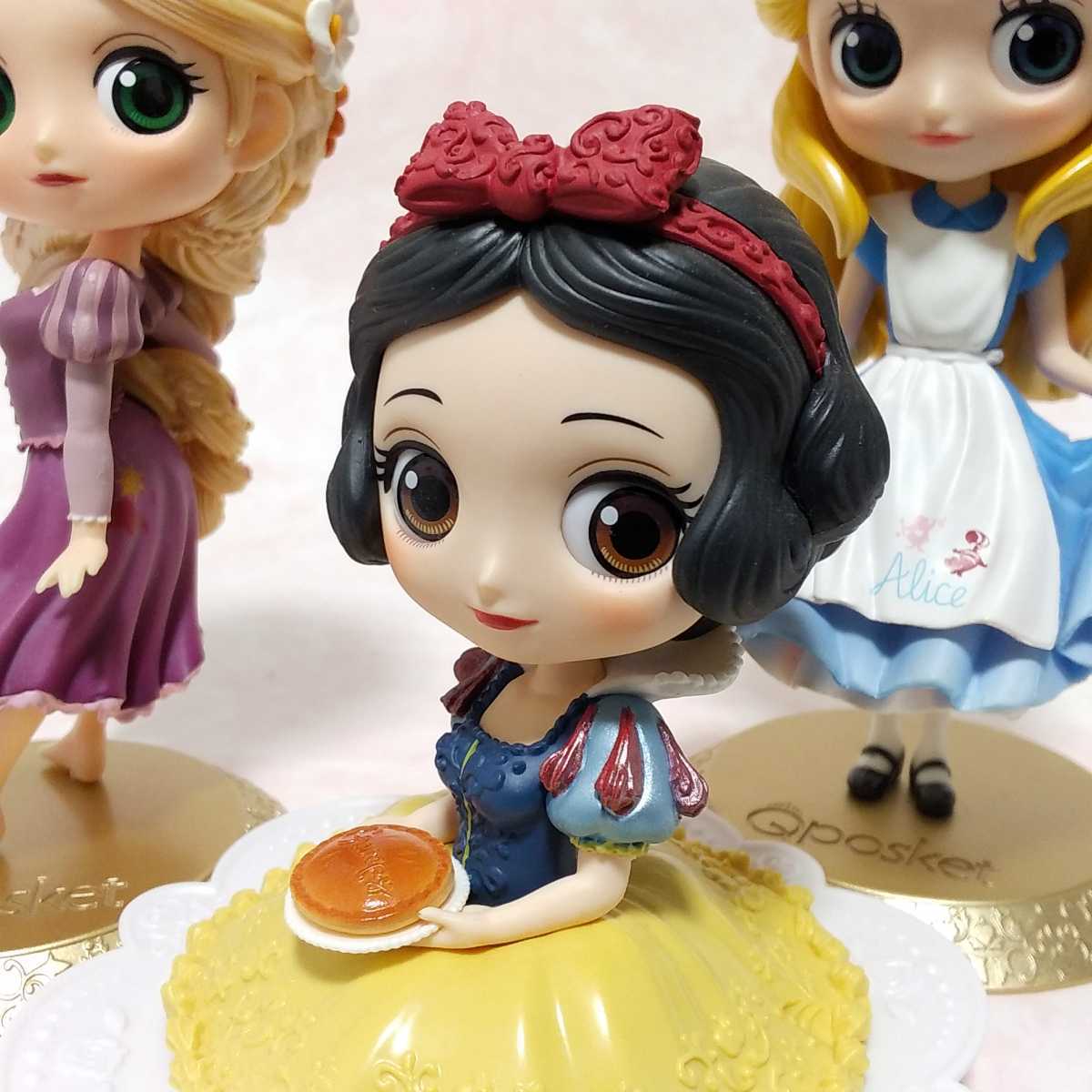 中古品】Qposket ディズニー アリス ラプンツェル 白雪姫 Disney 